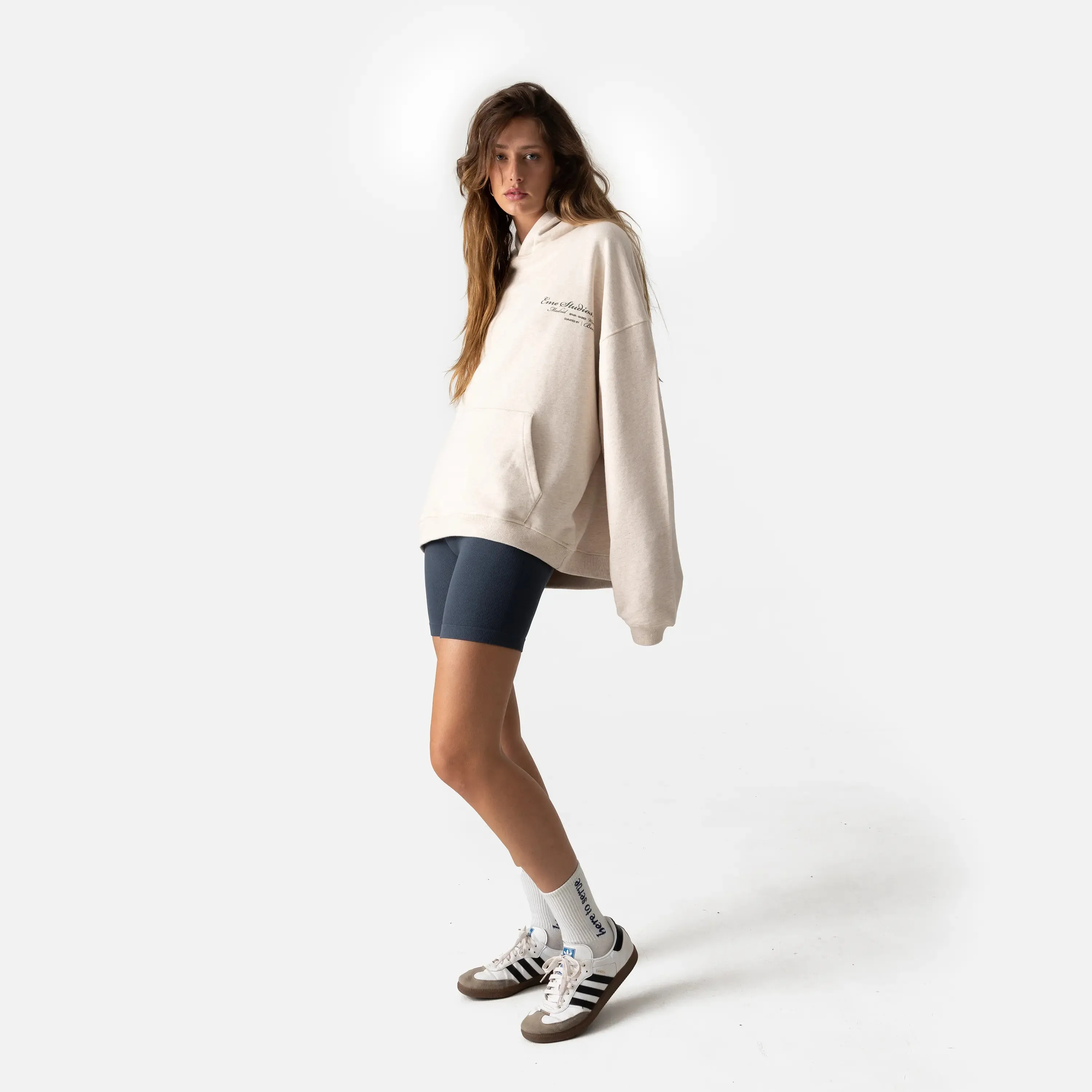 5135 Off Sand Oversized Hoodie