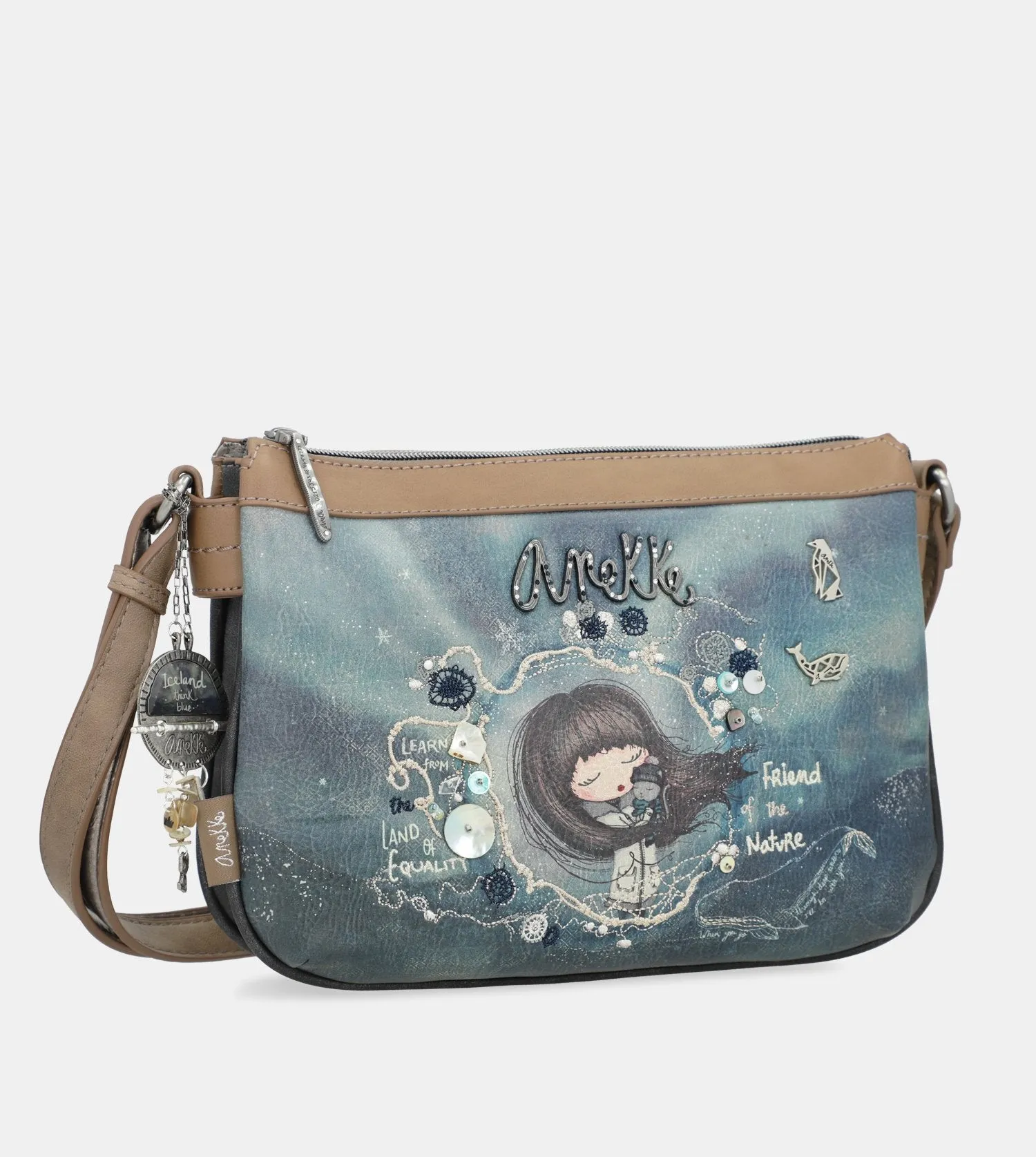Beautiful Iceland crossbody bag