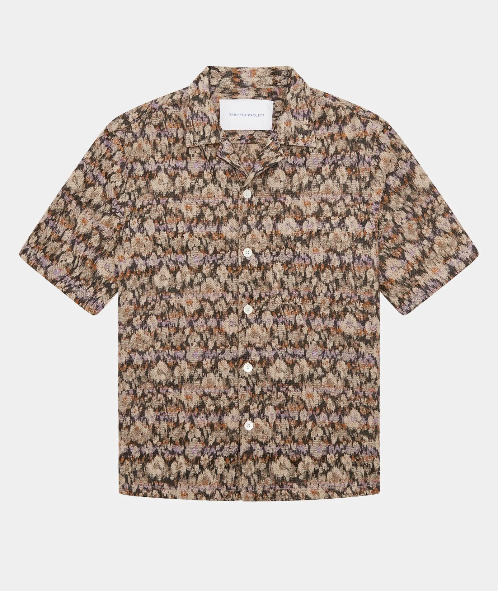 Camp Collar Shirt - Earth Flower