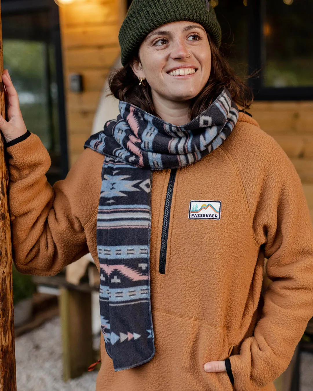 Campfire Recycled Polar Fleece Scarf
