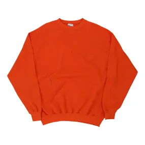 Chase Authentics Nascar Sweatshirt - XL Orange Cotton Blend