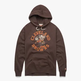 Cleveland Browns Brownie Stiff Arm Hoodie