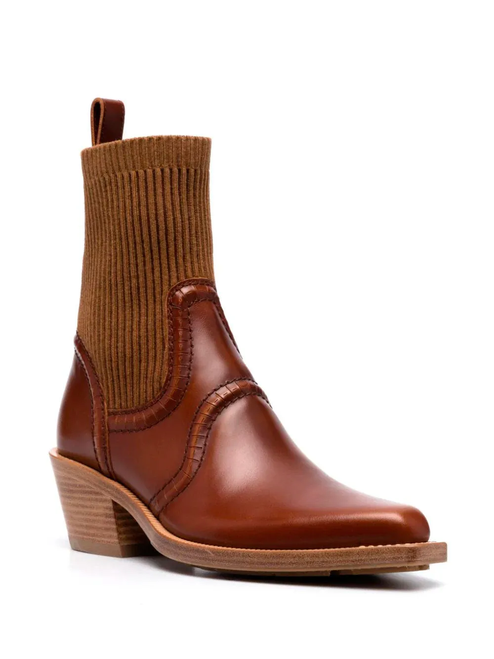 Cowboy ankle boots