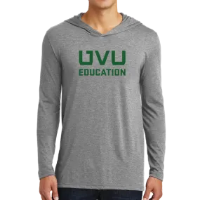 District Perfect Tri Long Sleeve Hoodie- UVU Education