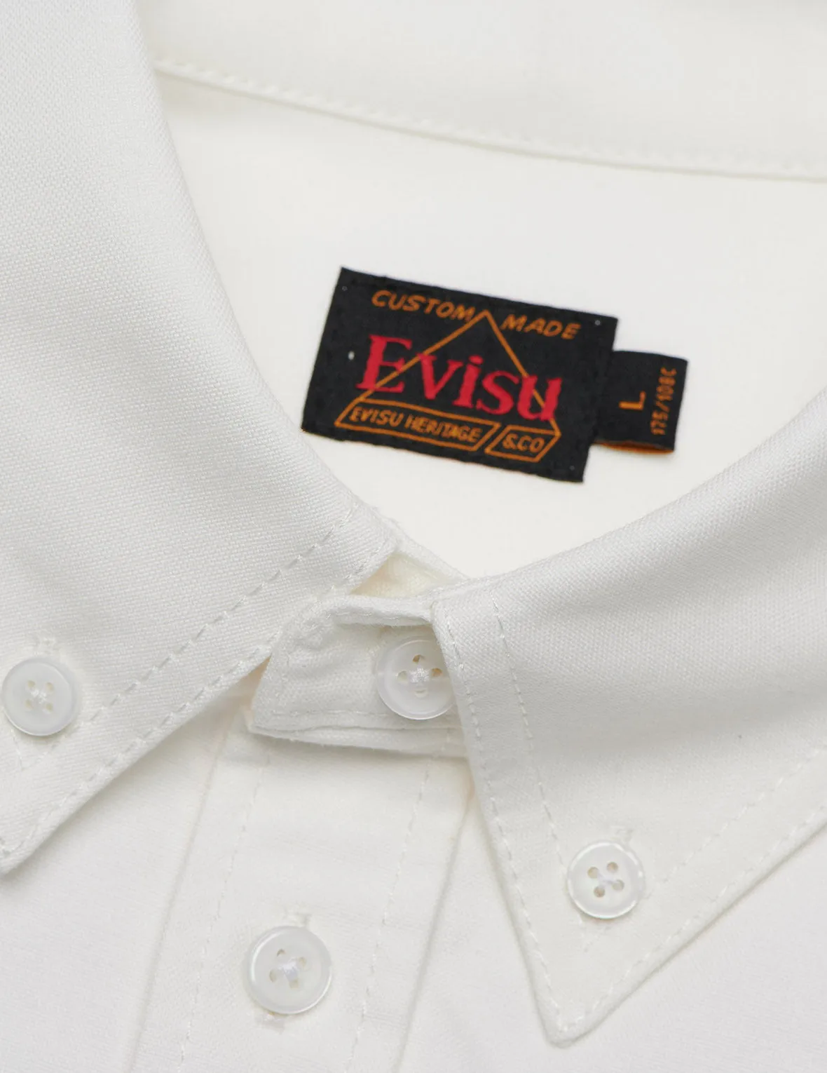 Dragon and Mt. Fuji Print Oxford Shirt