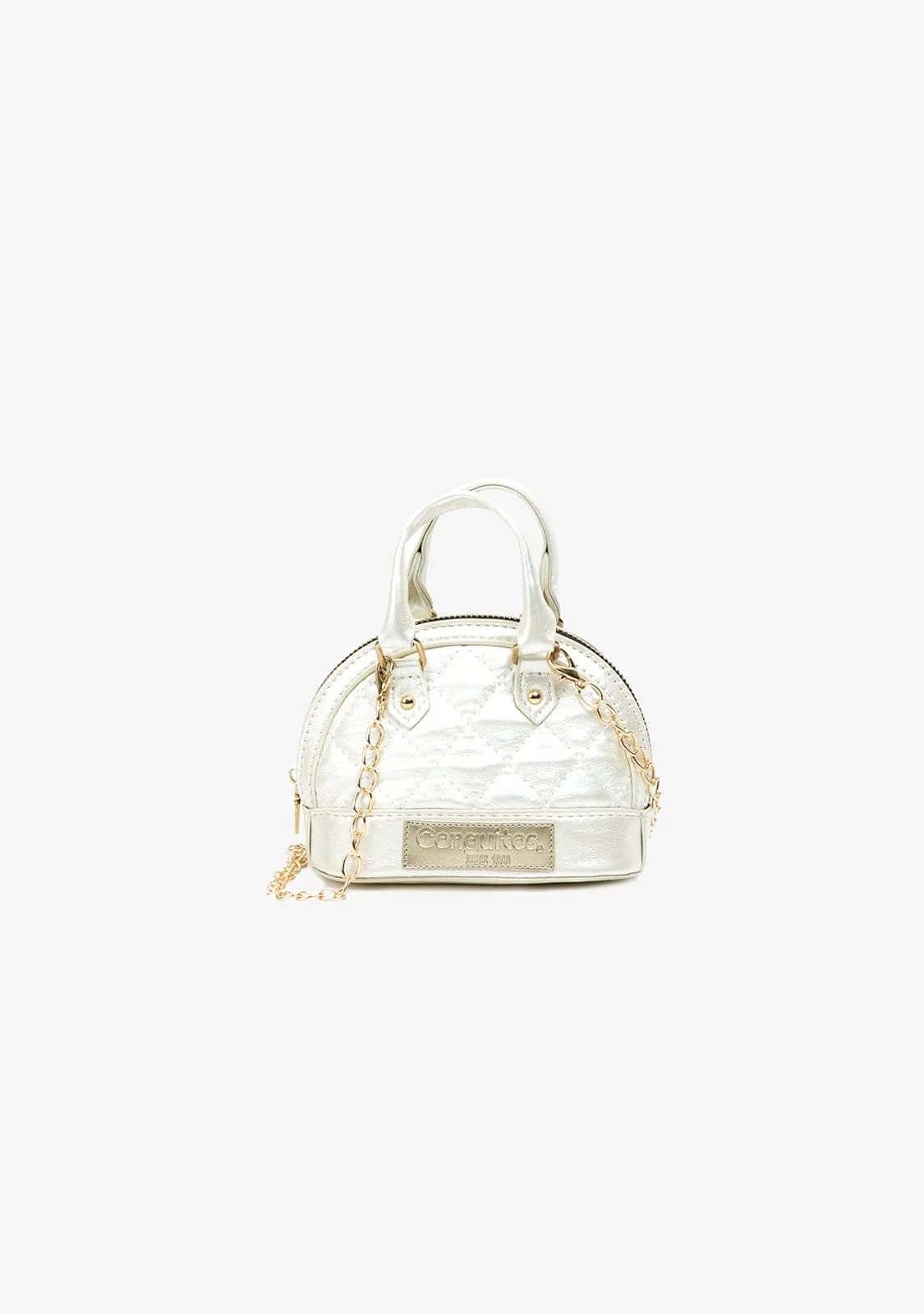 Girl's Crossbody Bag Pearl Beige