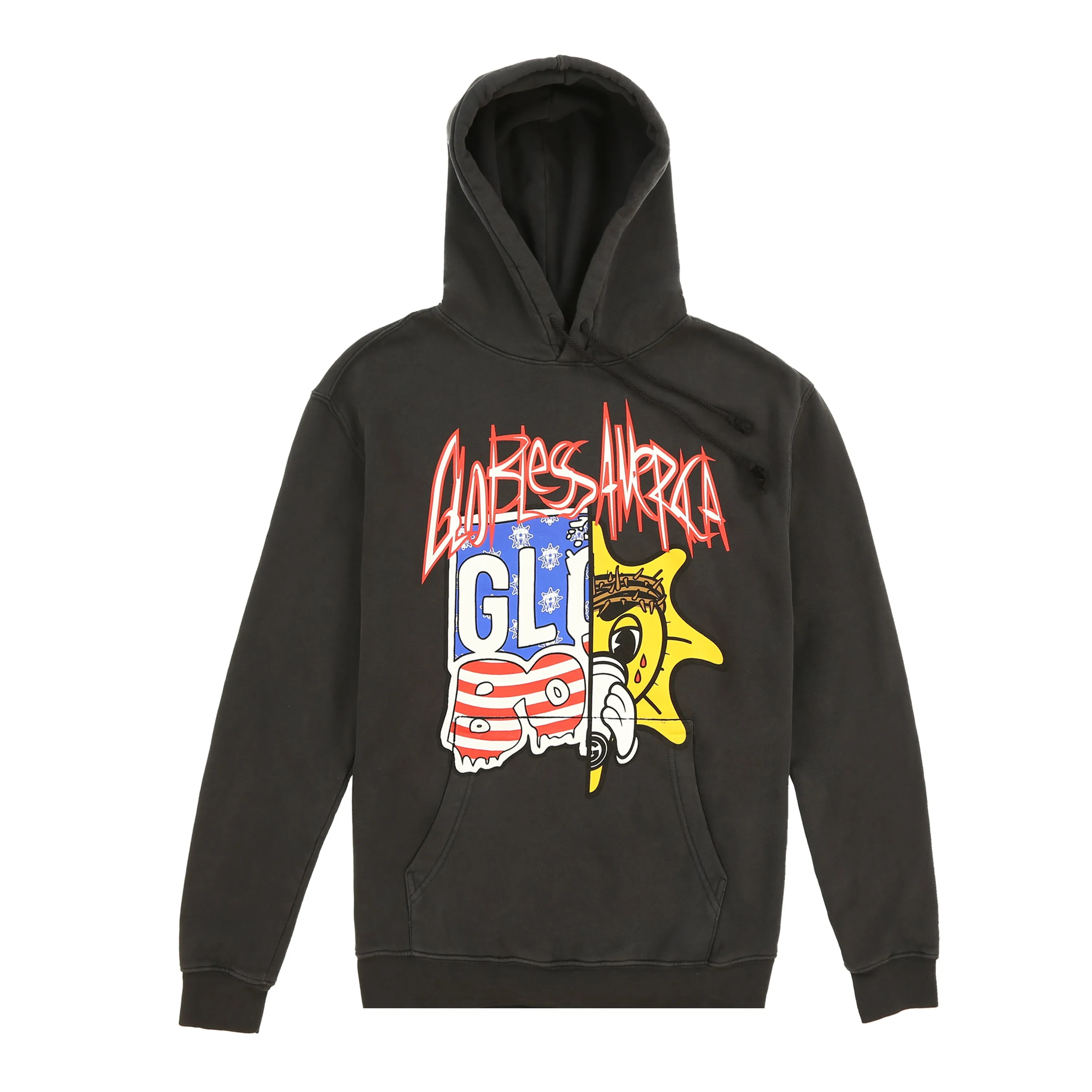 God Bless America Hoodie (Vintage Black)