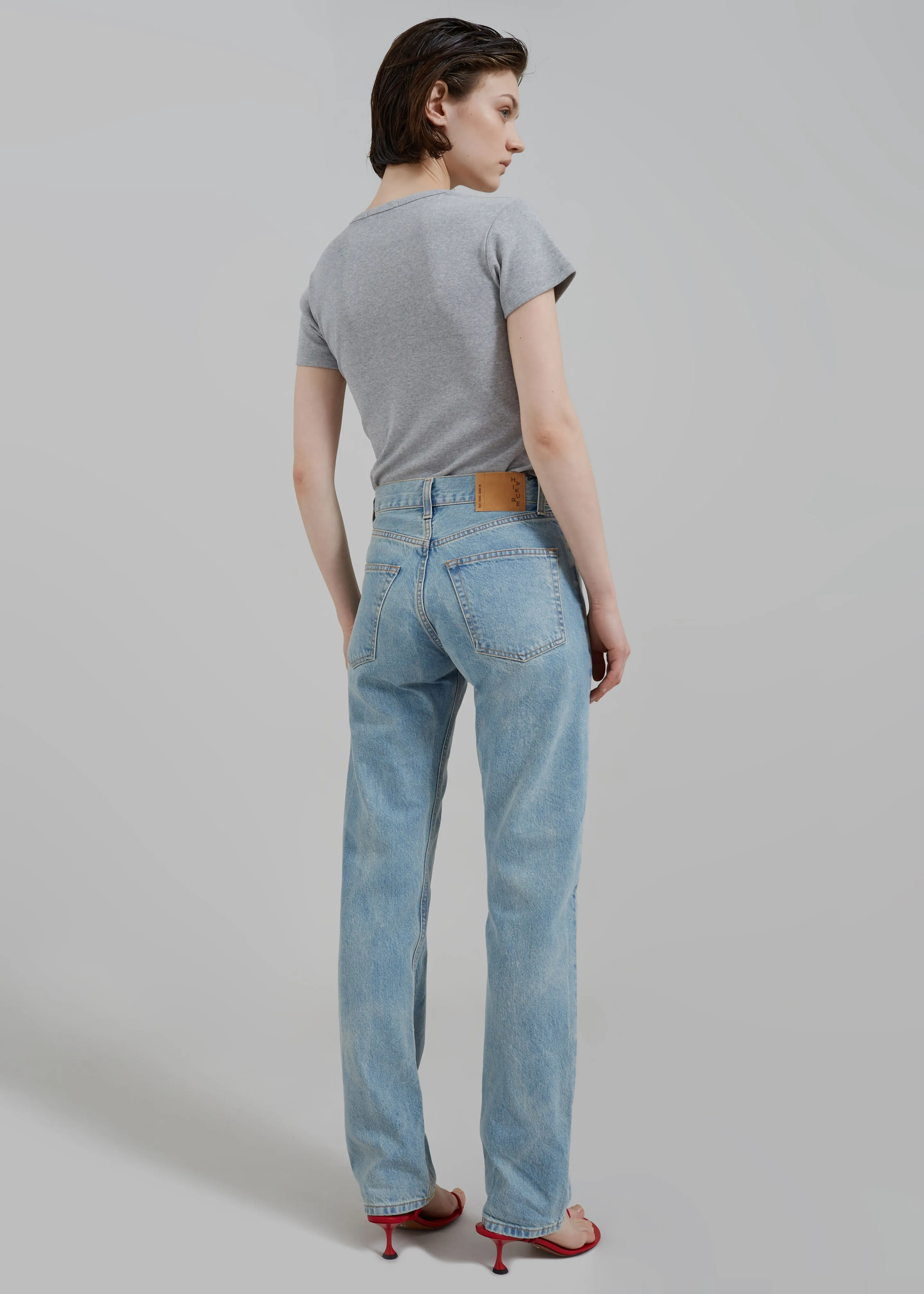 Haikure Cleo Jeans - Bleach Blue