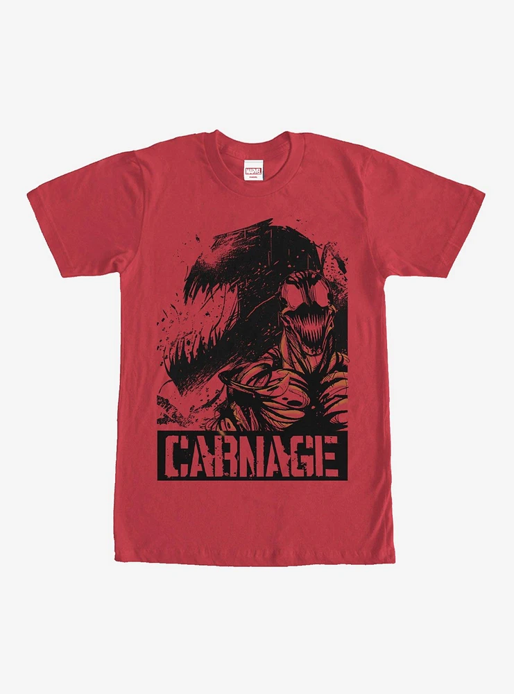 Hot Topic Marvel Carnage Shadow T-Shirt