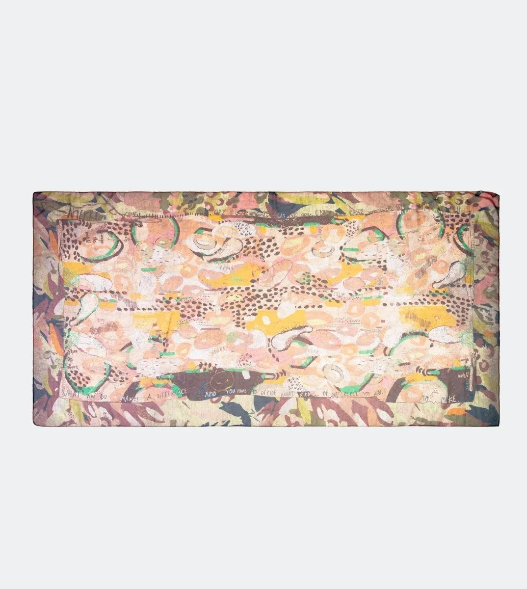 Jungle print scarf