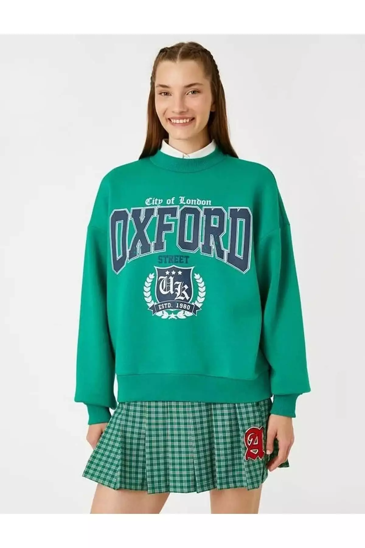 KOTON Oxford Sweatshirt