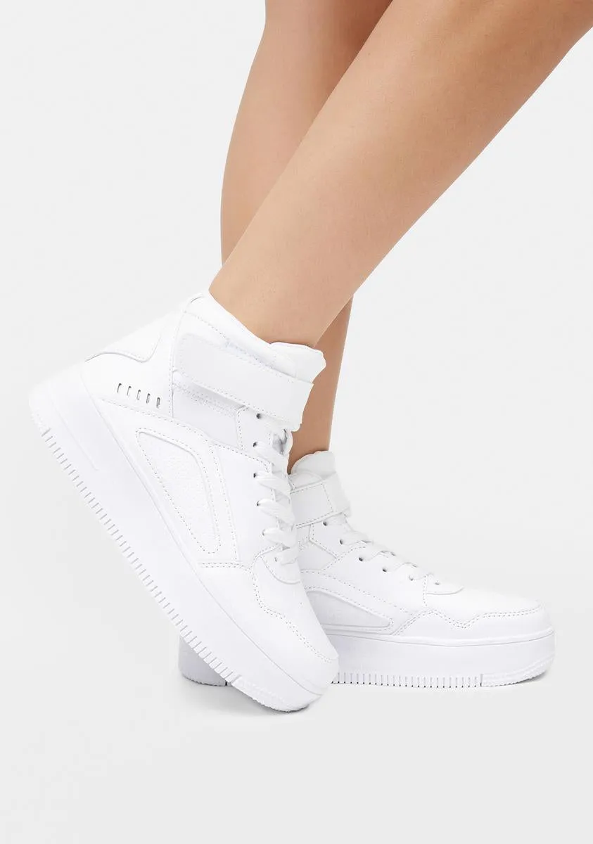 Look Ma High Top Sneakers-