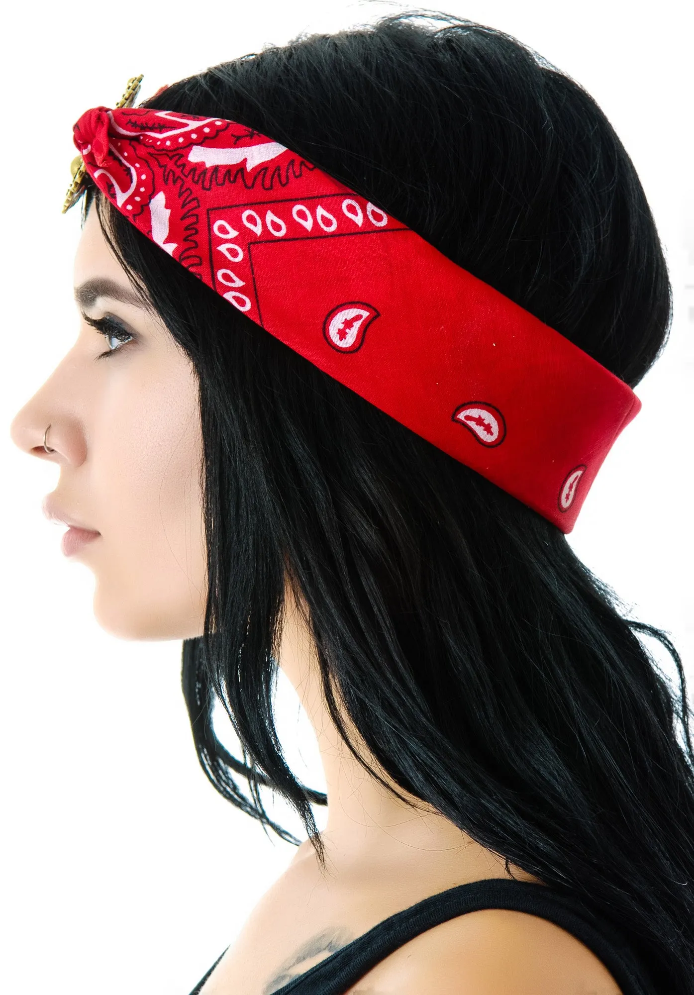 Mercutio Scarf Headpiece-
