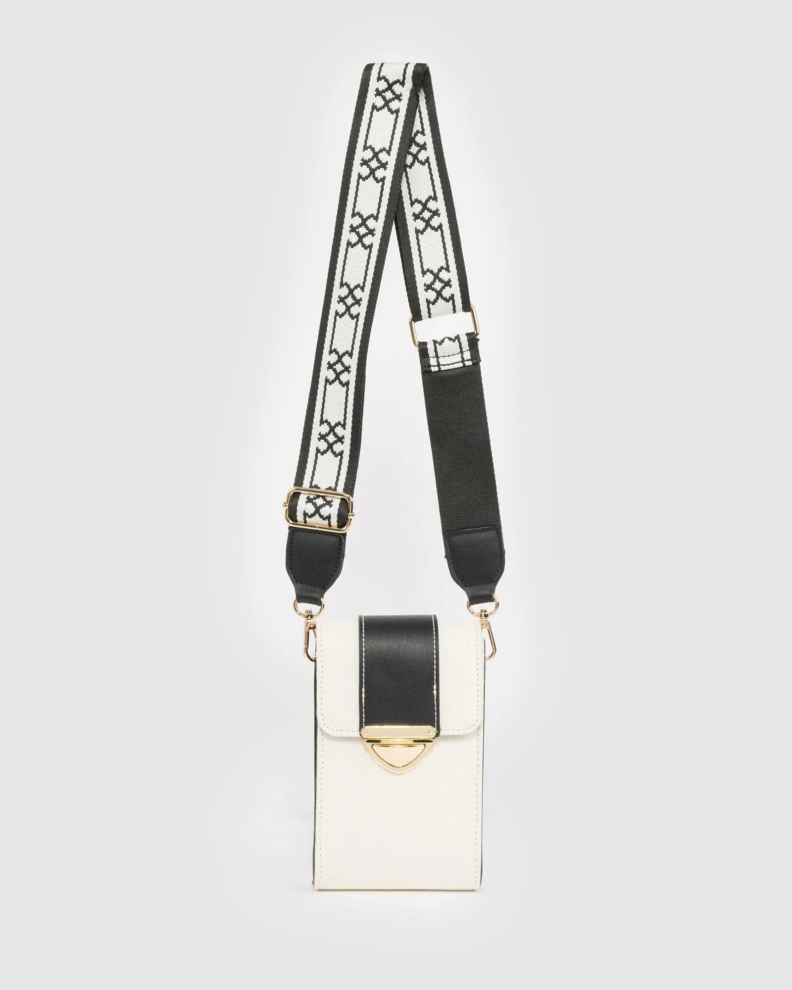 Multi Colour Koni Webbing Phone Crossbody Bag