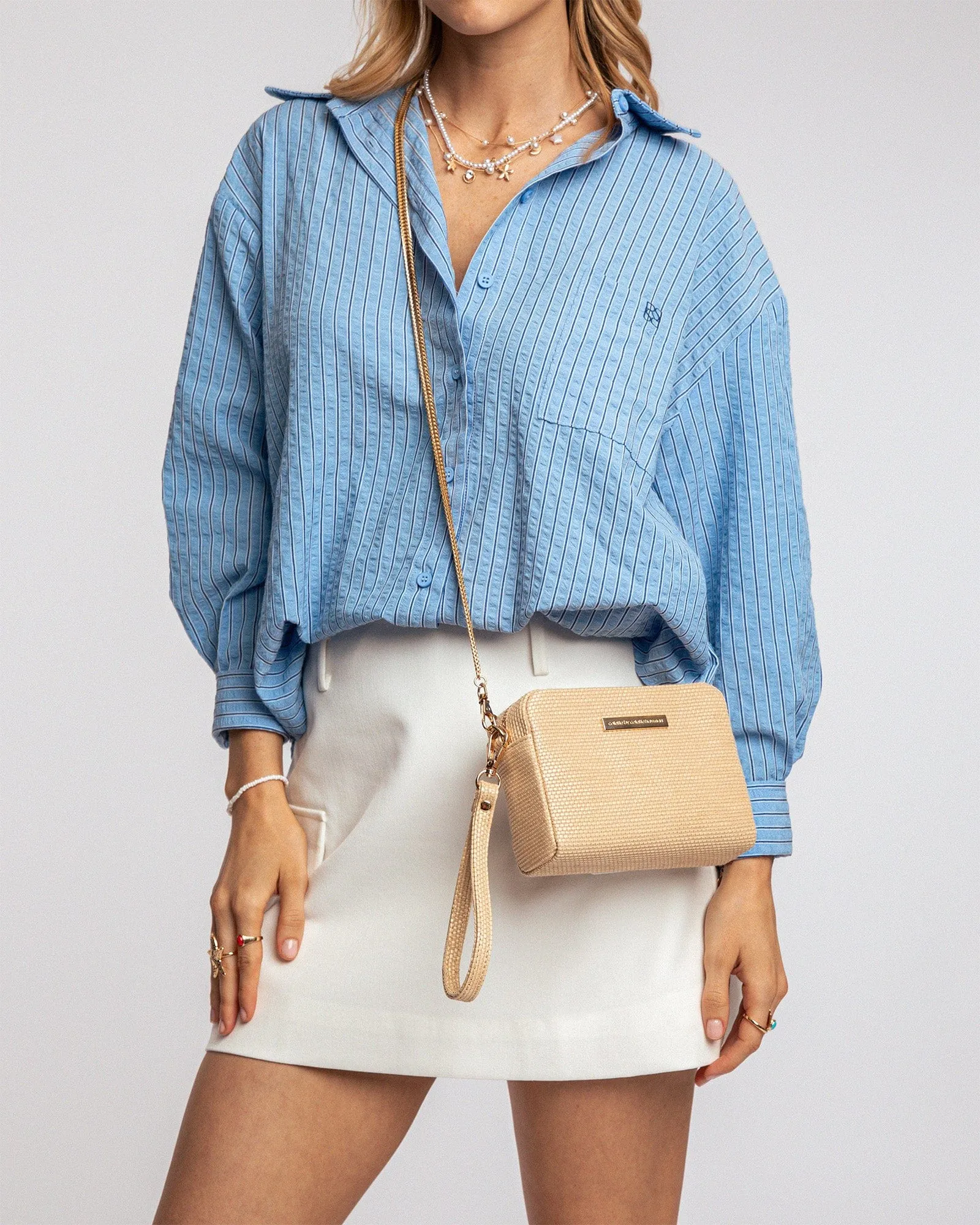 Natural Suri Crossbody Bag