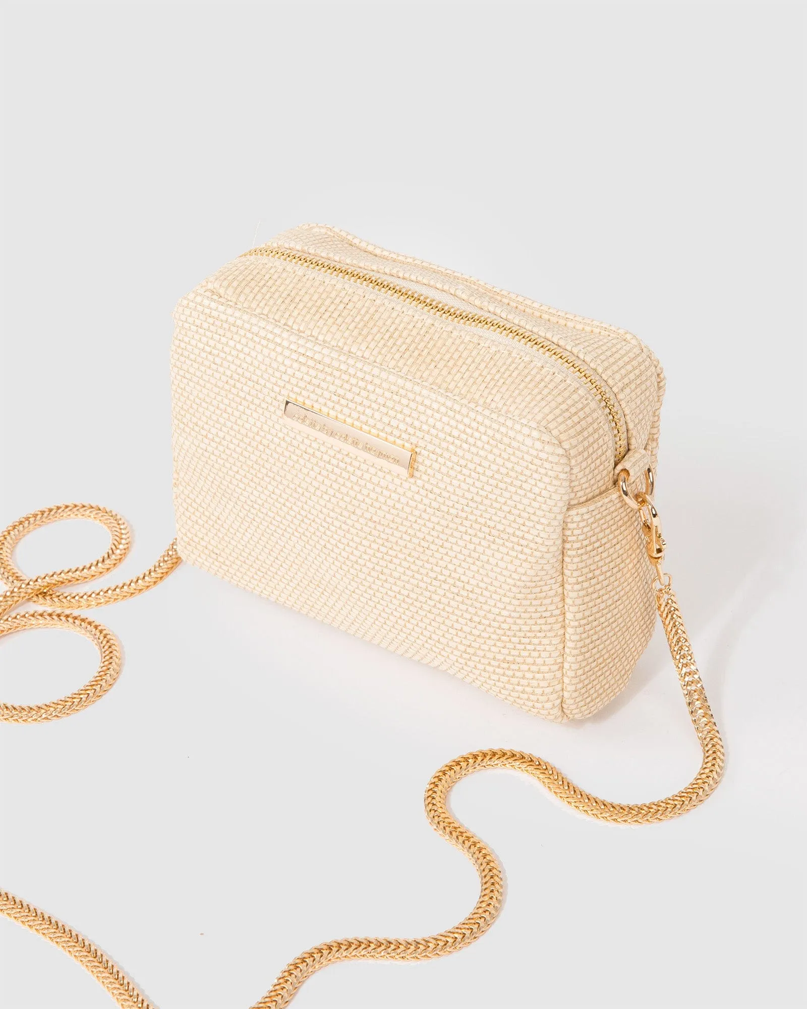 Natural Suri Crossbody Bag
