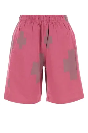 Needles Embroidered Cotton Blend Shorts