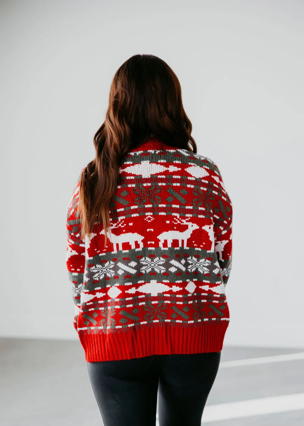 Noel Button Front Cardigan