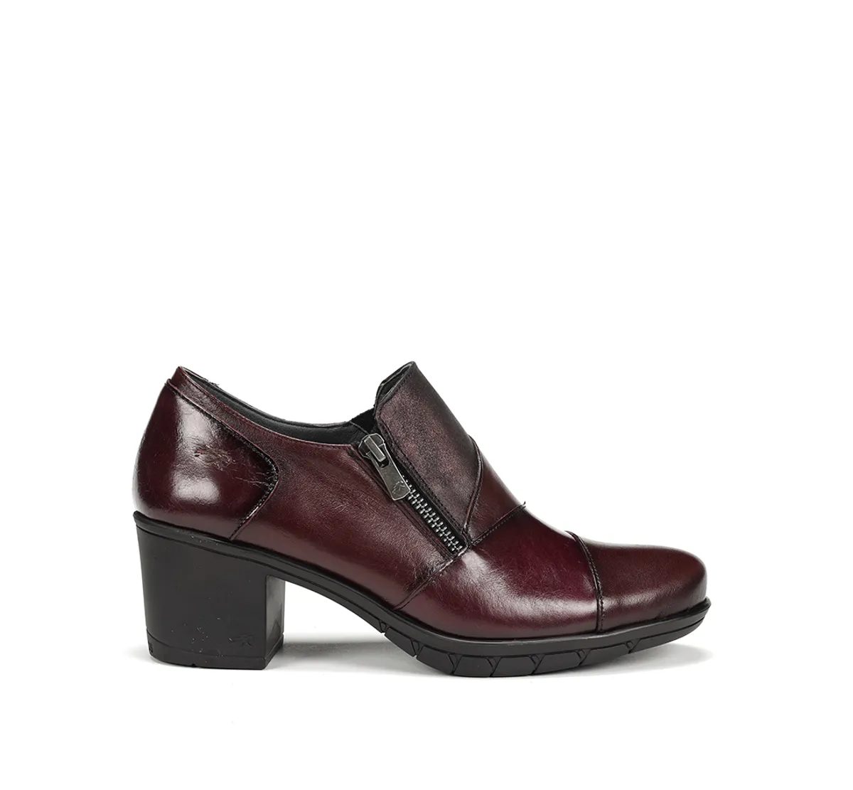 NYDIA F1802 Burgundy Slip On