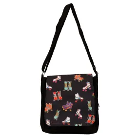 Retro Skates Messenger/Satchel/Crossbody Bag