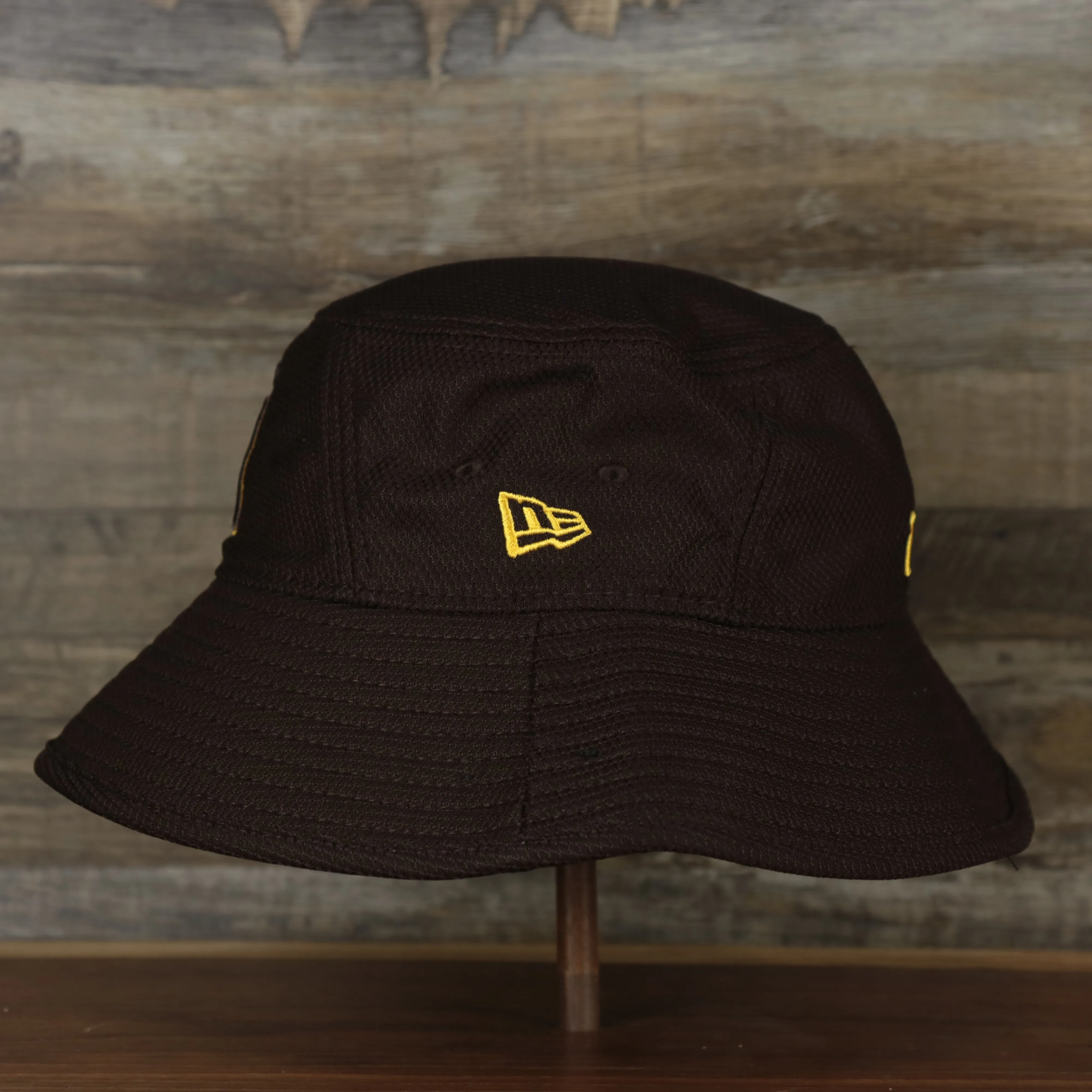 San Diego Padres MLB 2022 Spring Training Onfield Bucket Hat | Brown