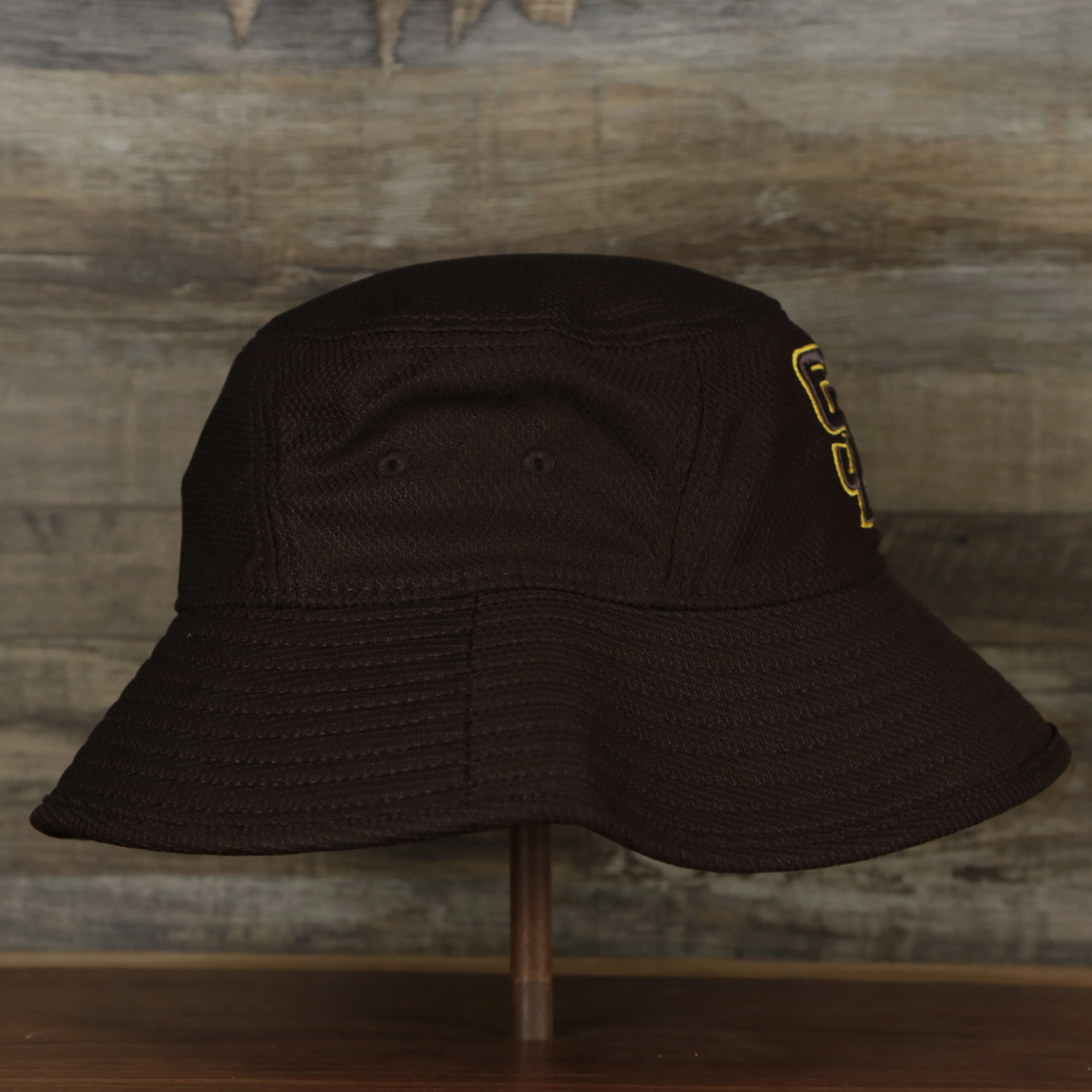 San Diego Padres MLB 2022 Spring Training Onfield Bucket Hat | Brown