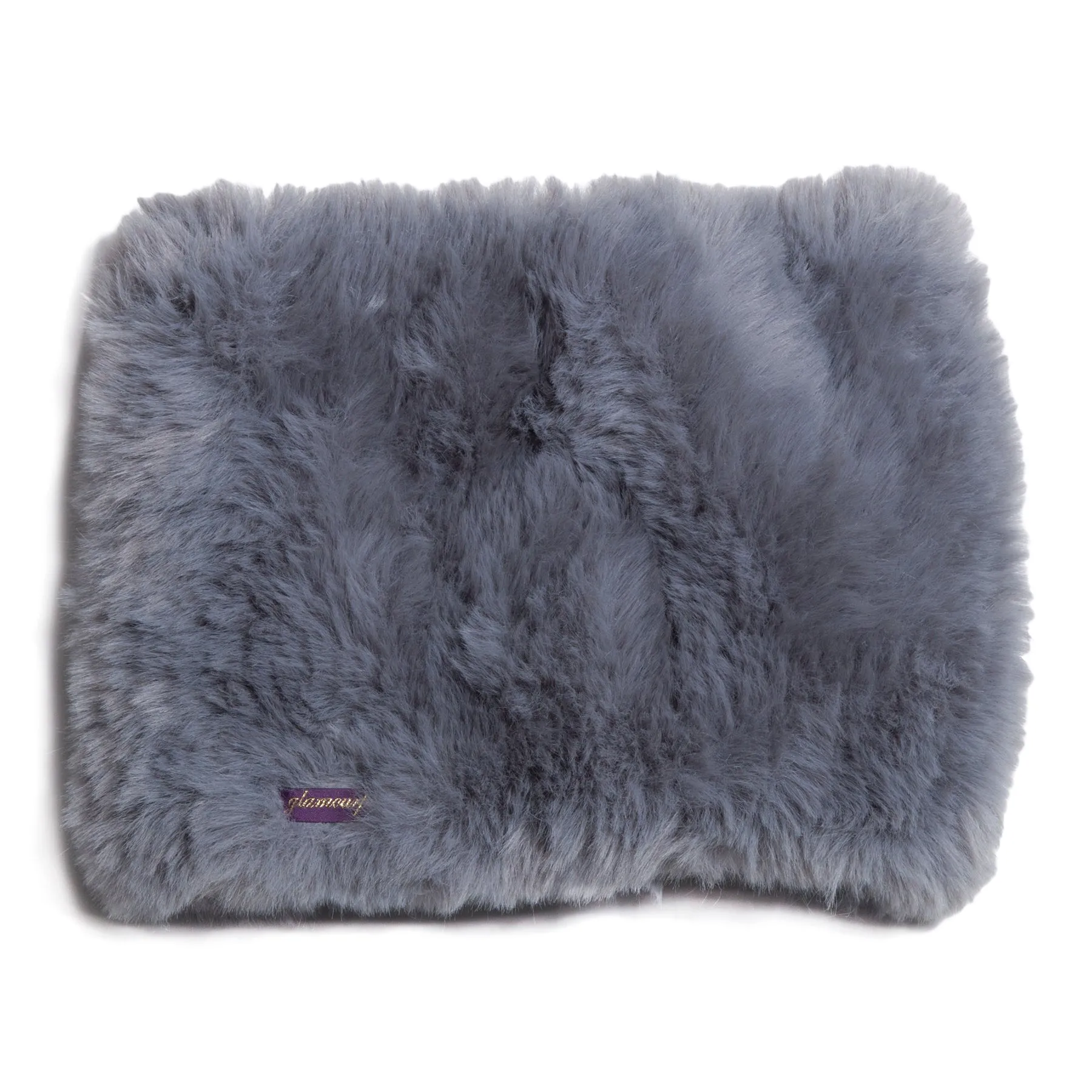 Signature Knitted Faux Fur Funnel