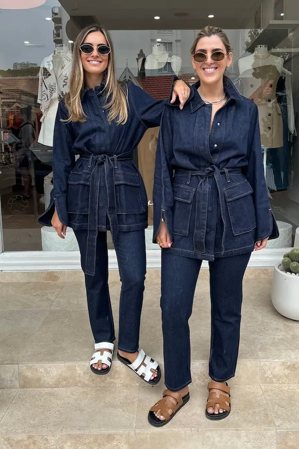 Straight Leg Jean Indigo