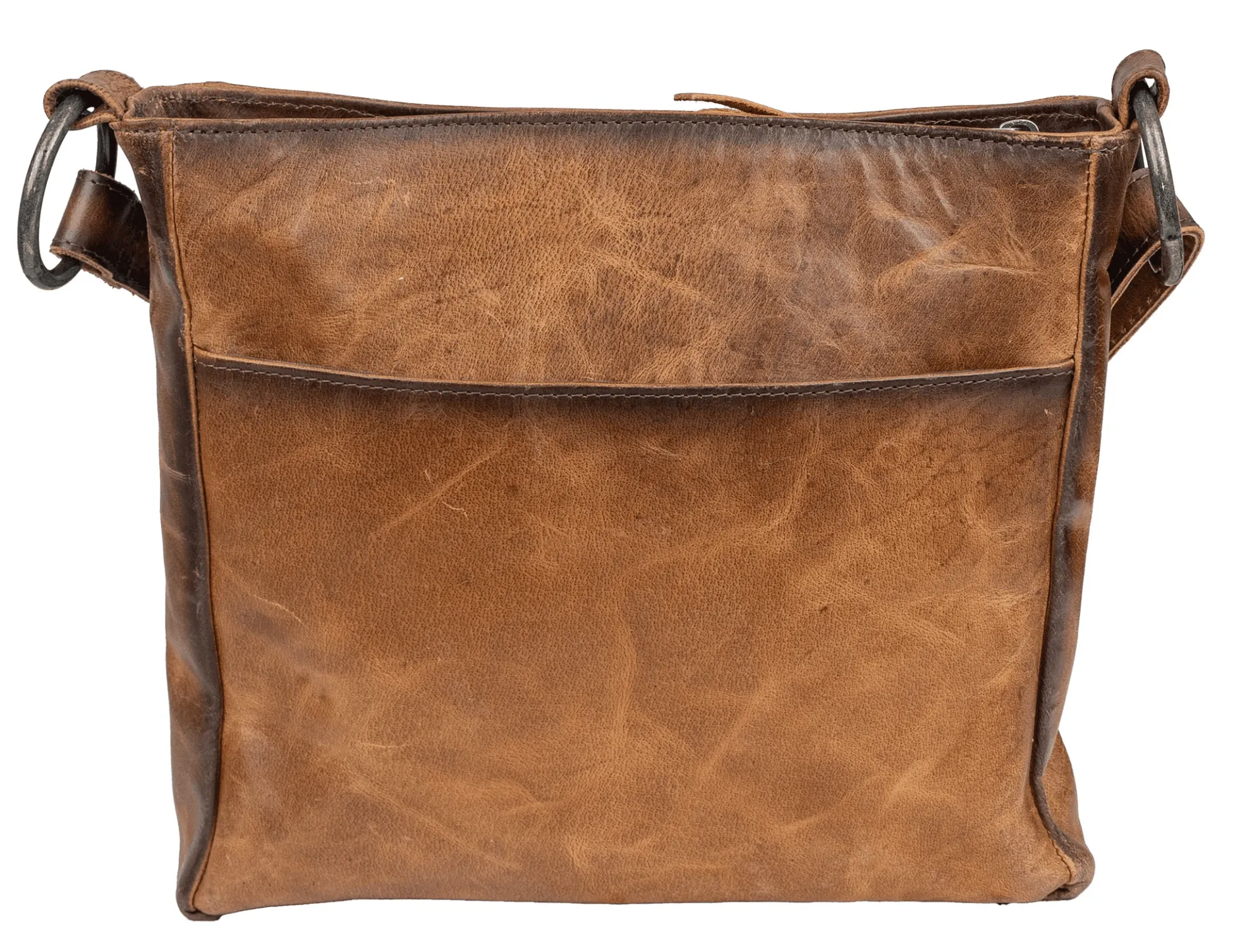STS Serengeti Olivia Leopard Print/Cowhide Crossbody Purse STS33452