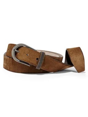 Suede Monili Belt