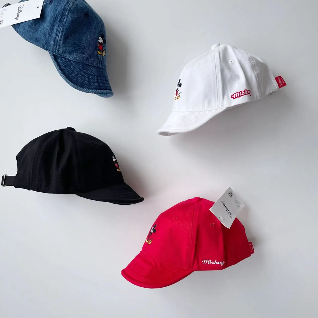 Toddler Mickey Mouse Soft Brim Cap (1-3y) - 7 Colors