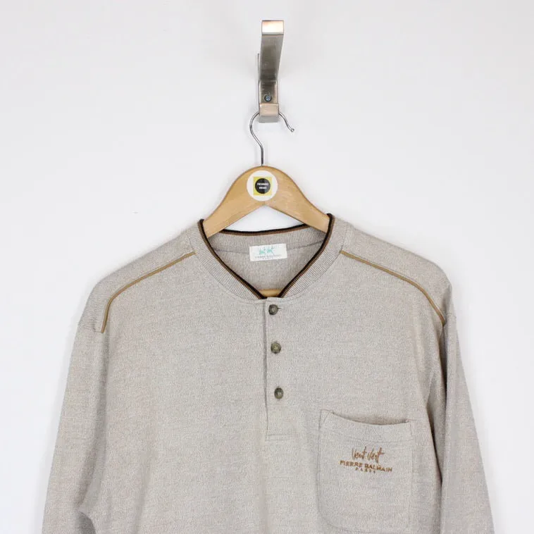 Vintage Pierre Balmain Sweatshirt Small