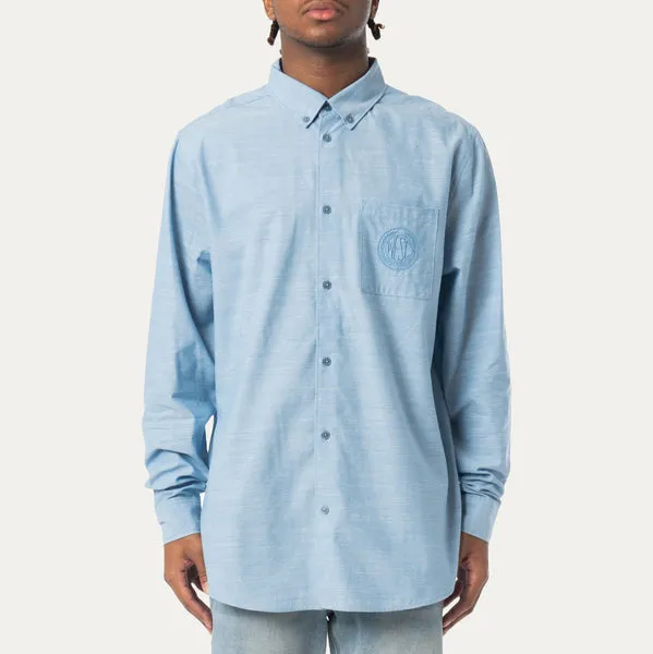 Wesc  Oden Long Sleeve Oxford Shirt