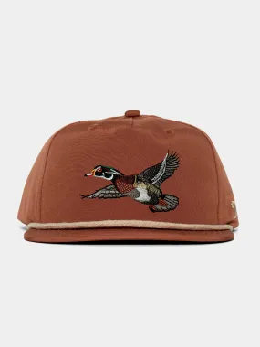 Wood Duck Hat Dust Brown